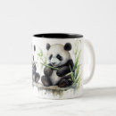 Search for panda bamboo mugs Cute