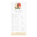 Search for menu rack cards Spa