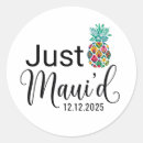 Search for honeymooner stickers Just married