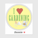 Search for garden plant stickers I love gardening