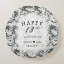 Search for white lace cushions Black and white