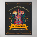 Search for dia de los muertos posters Skeleton