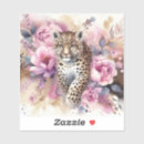 Search for leopard spots stickers Birthday