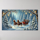 Search for winter sleigh ride posters Snow