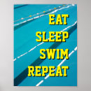 Search for swimming pools posters Swimmer