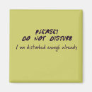 Search for do not disturb magnets Sarcastic