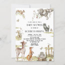 Search for forest friends baby shower invitations Animals