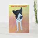 Search for dog painting cards Happy