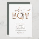 Search for oh boy invitations Rustic