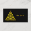 Search for pyramids business cards Triangle