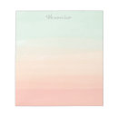 Search for pretty notepads Pastel