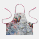Search for flower painting aprons White