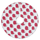 Search for santa claus tree skirts Red