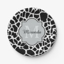 Search for giraffe print plates Chic