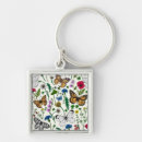 Search for wild flower key rings Botanical