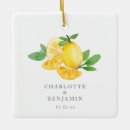 Search for lemon christmas tree decorations Watercolor