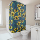 Search for navy and yellow shower curtains Floral