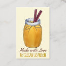 Search for homemade food business cards Fruit