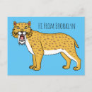 Search for prehistoric animals postcards Ice age