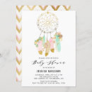 Search for dreamcatcher baby shower invitations Bohemian