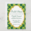 Search for clover bridal shower invitations Shamrock