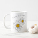Search for daisy flower mugs White