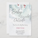 Search for pine tree baby shower invitations Winter wonderland