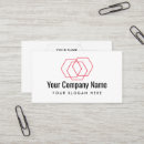 Search for hexagon business cards Geometric