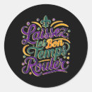 Search for laissez bon temps rouler stickers Purple