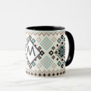 Search for cross pattern mugs Blue