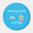 Search for germs magnets Hand washing