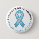Search for prostate cancer badges Light blue