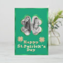 Search for st patrick photo cards Green