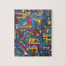 Search for abstract art puzzles Unique