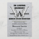 Search for angel memorial invitations Funeral
