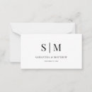 Search for monogram thank invitations Simple
