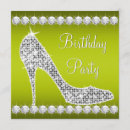 Search for green high heels invitations Party
