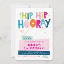 Search for hip hip hooray invitations Modern