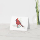 Search for cardinal note cards Watercolor