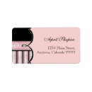Search for black dots return address labels Contemporary