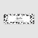 Search for animal print name tags Leopard