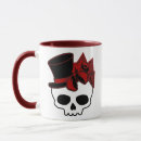 Search for girly skull mugs Gothic