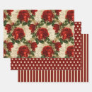Search for coordinating christmas wrapping paper Red