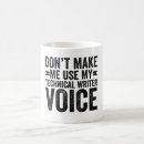 Search for write your own mugs Typography