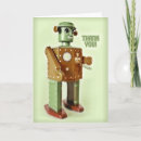 Search for robot thank you cards Geek