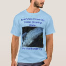 Search for clean water tshirts Charity