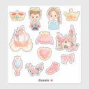 Search for prince and princess stickers For kids