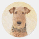 Search for airedale stickers cute