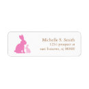 Search for sweet bunny return address labels Cute