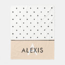 Search for black white polka dots blankets Stylish